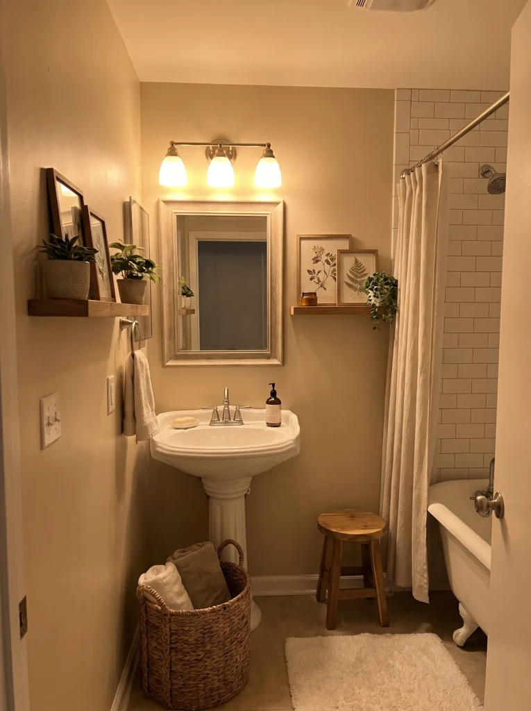 small bathroom upgrade