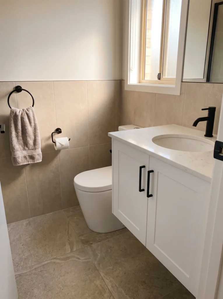 bathroom upgrades on a budget