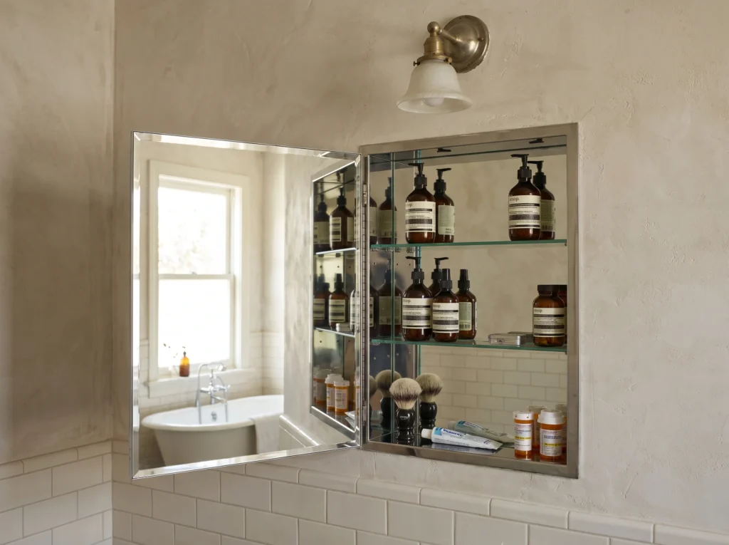 Mirror That Doubles as Storage