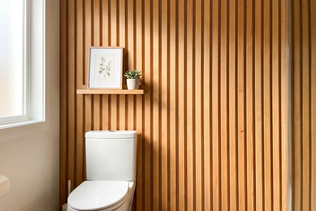 board and batten bathroom