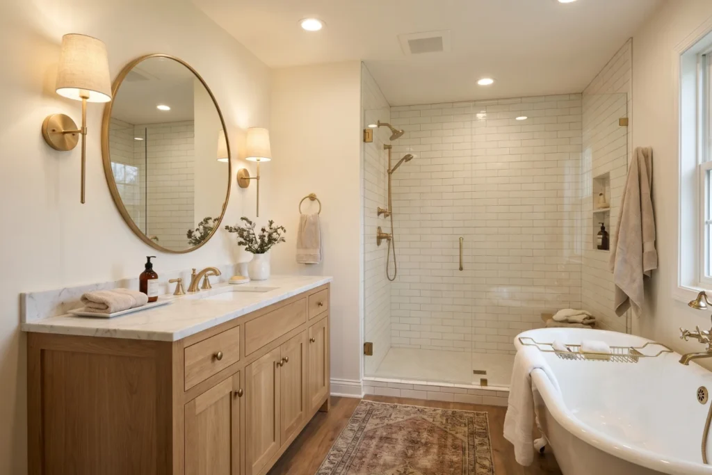 bathroom transformation