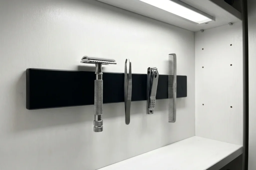 bathroom storage without cabinets