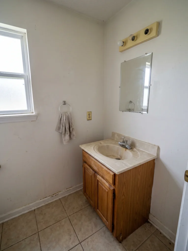 Budget bathroom remodel before and after
