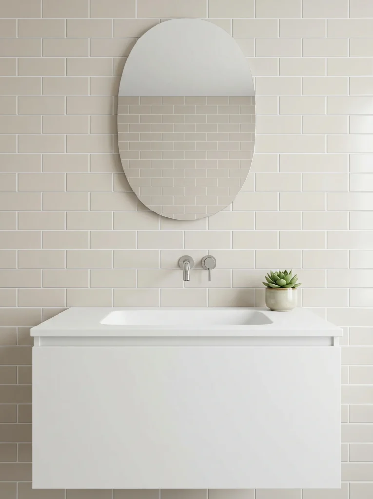 navy bathroom vanity