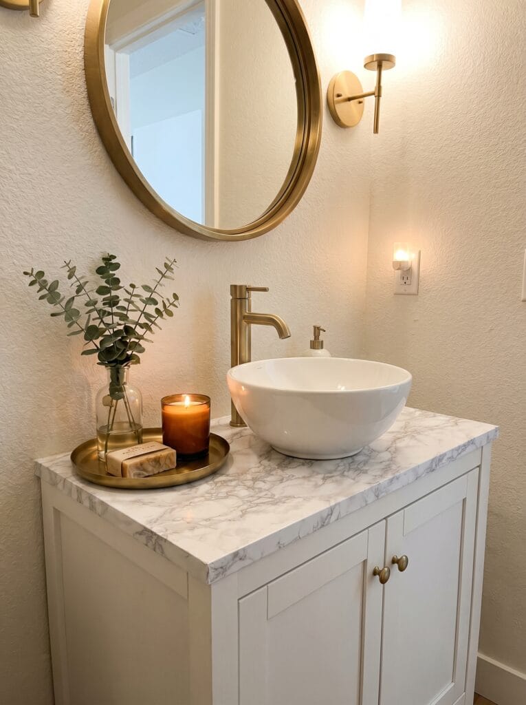 cheap bathroom decor ideas