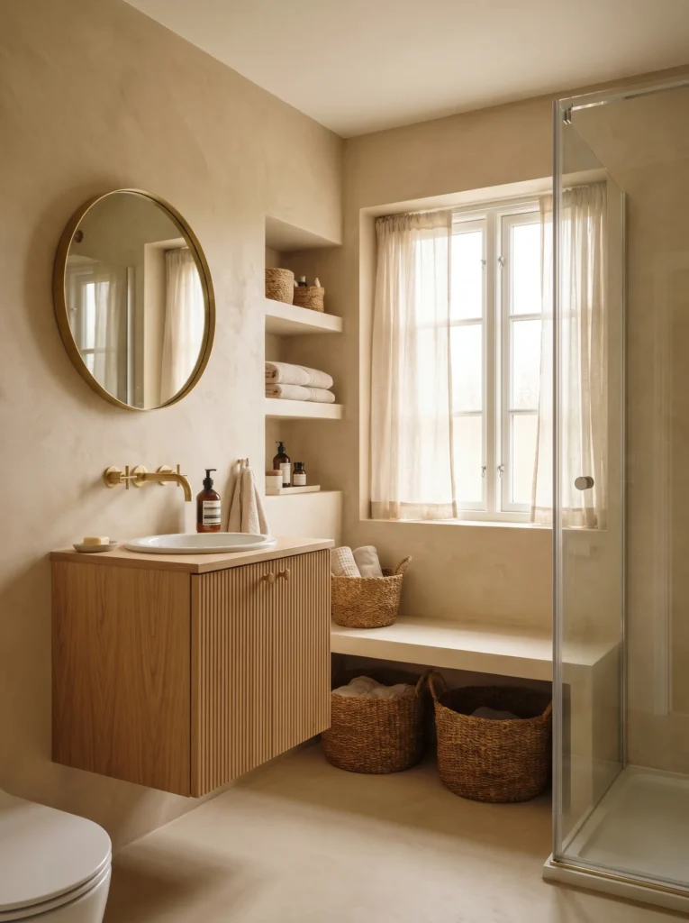 microcement bathroom