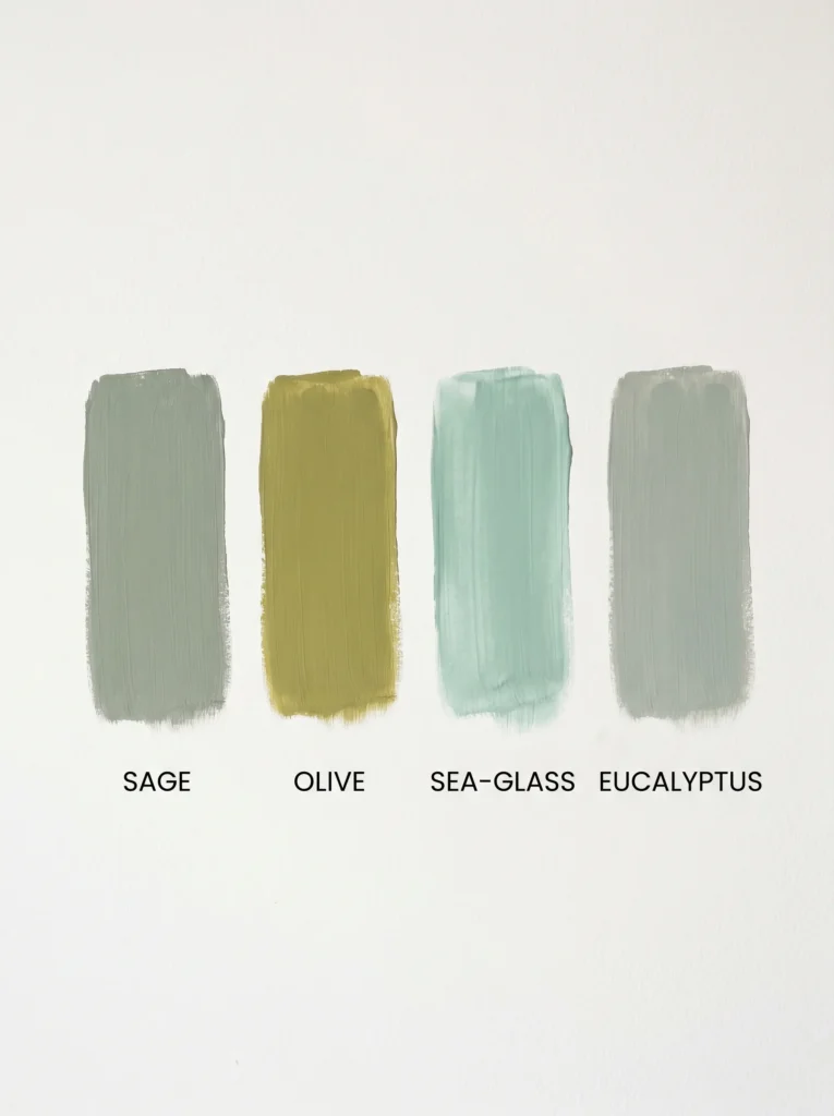 spa bathroom color
