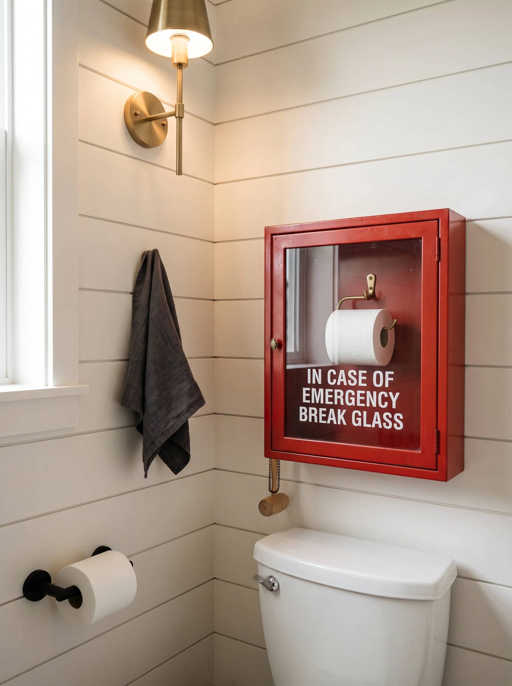 Funny bathroom wall art ideas