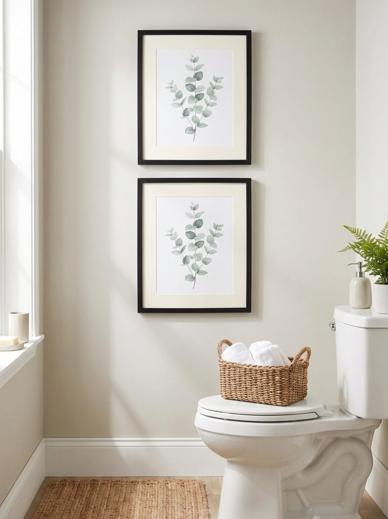 framed botanical prints