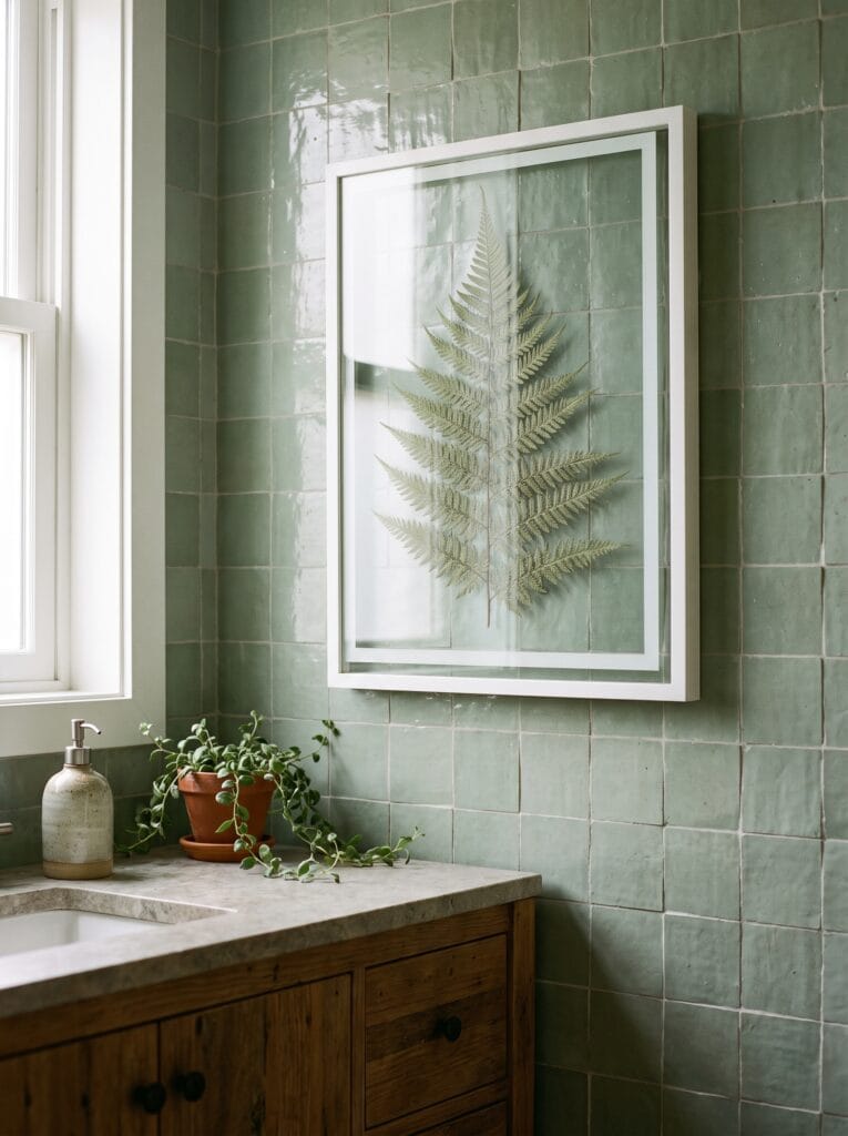 bathroom wall art
