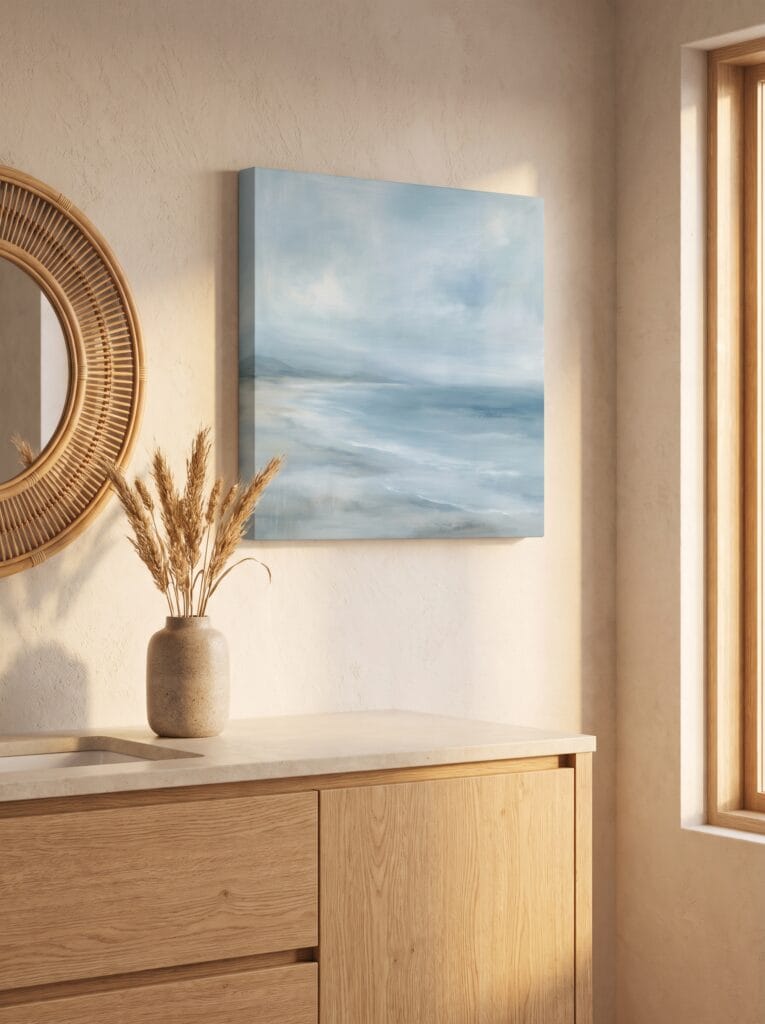 bathroom canvas art