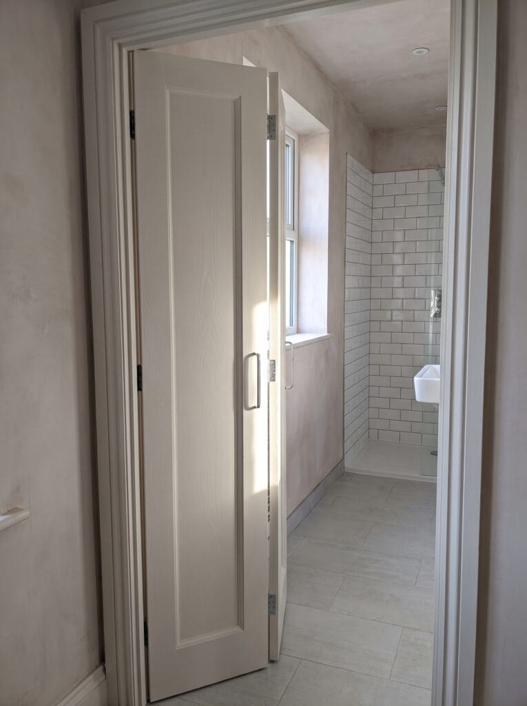 bathroom door