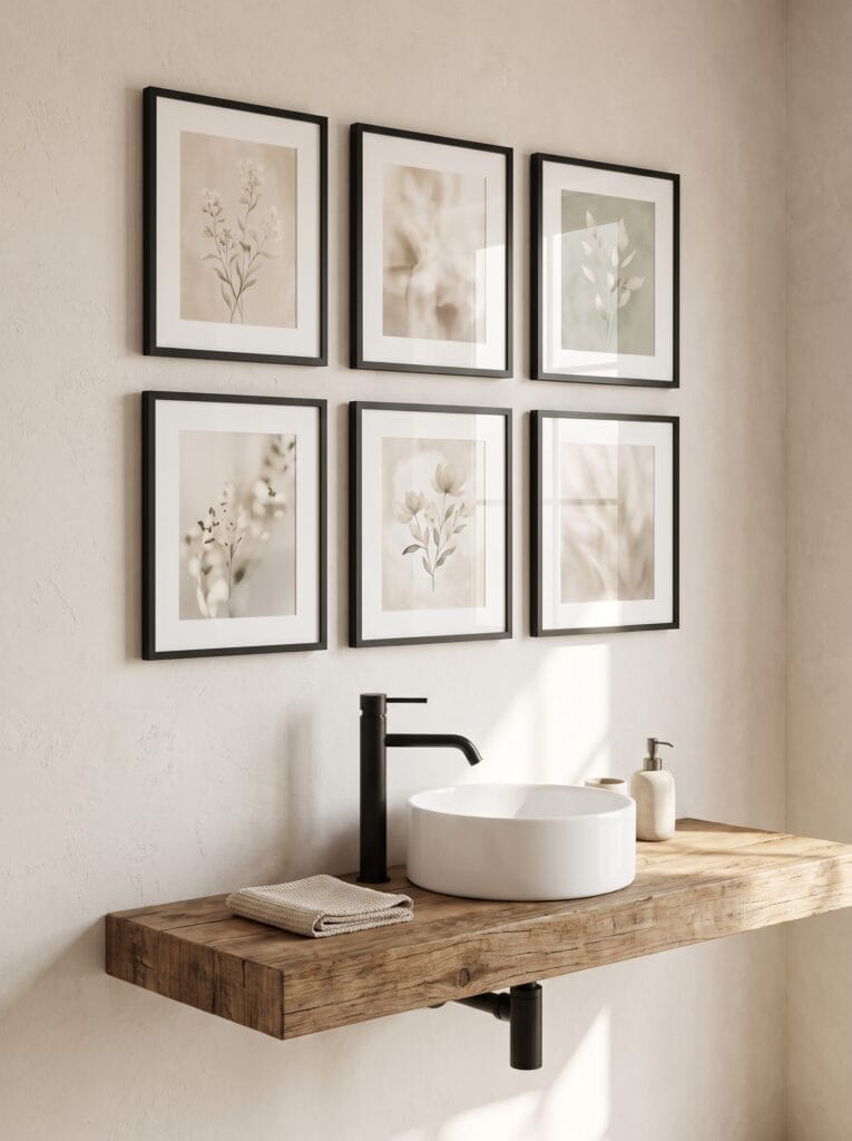bathroom wall decor