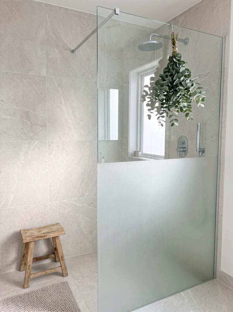 glass shower partition ideas