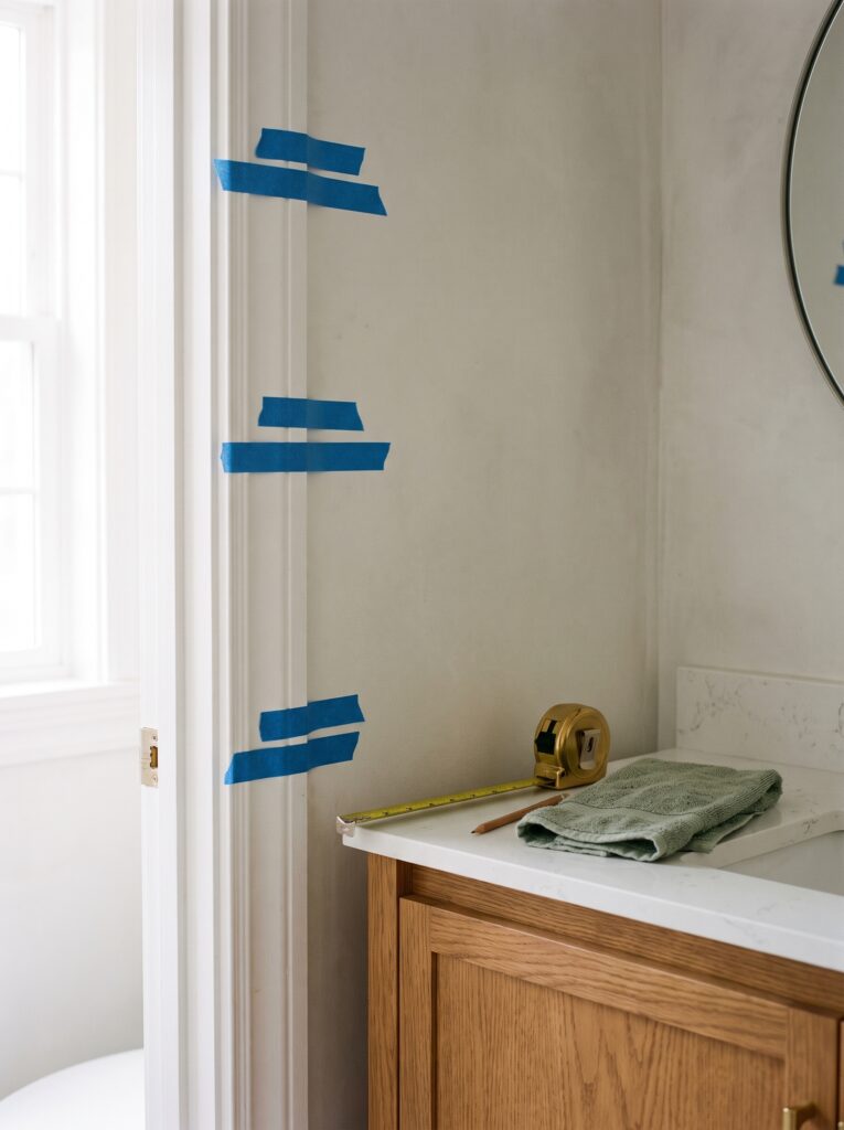 bathroom vanity height