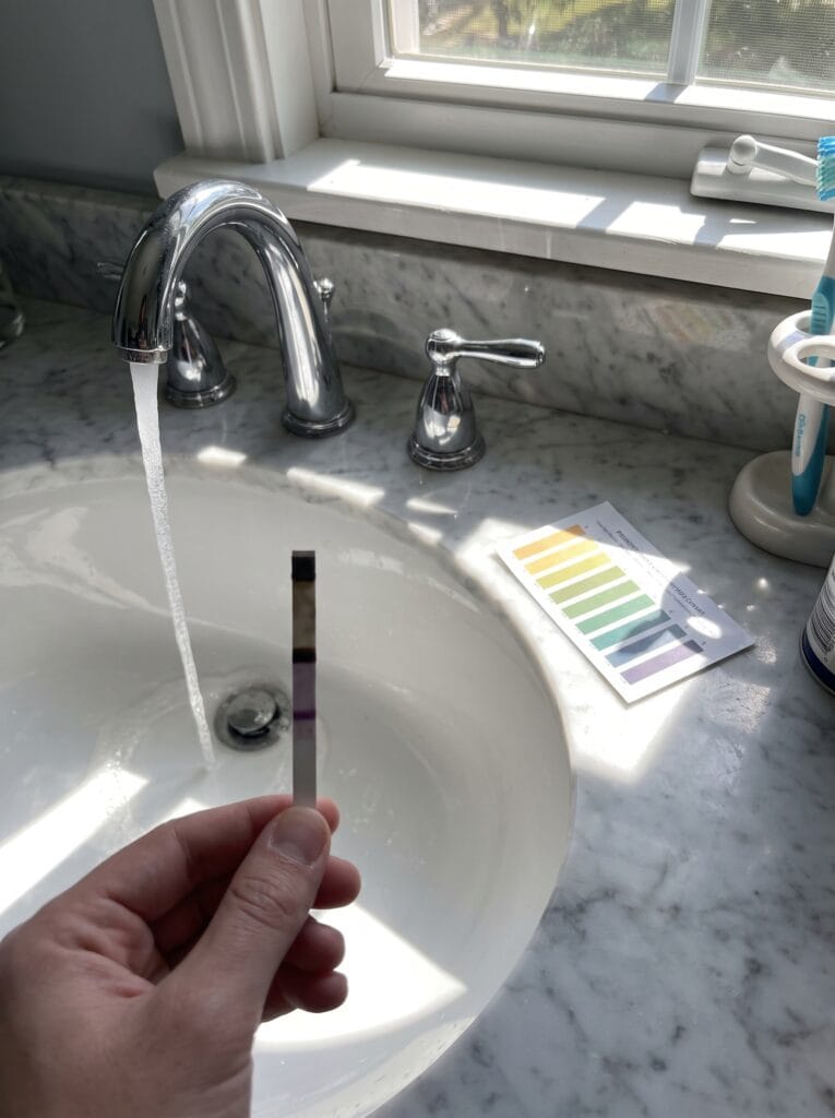 bathroom faucet finish