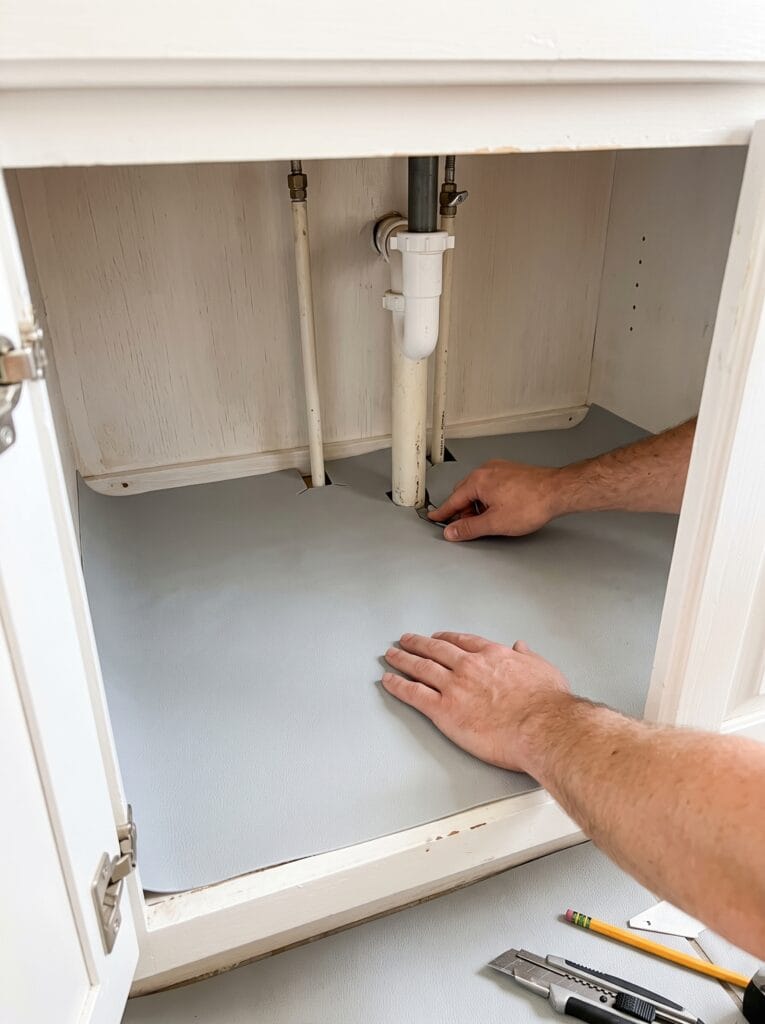 under sink storage