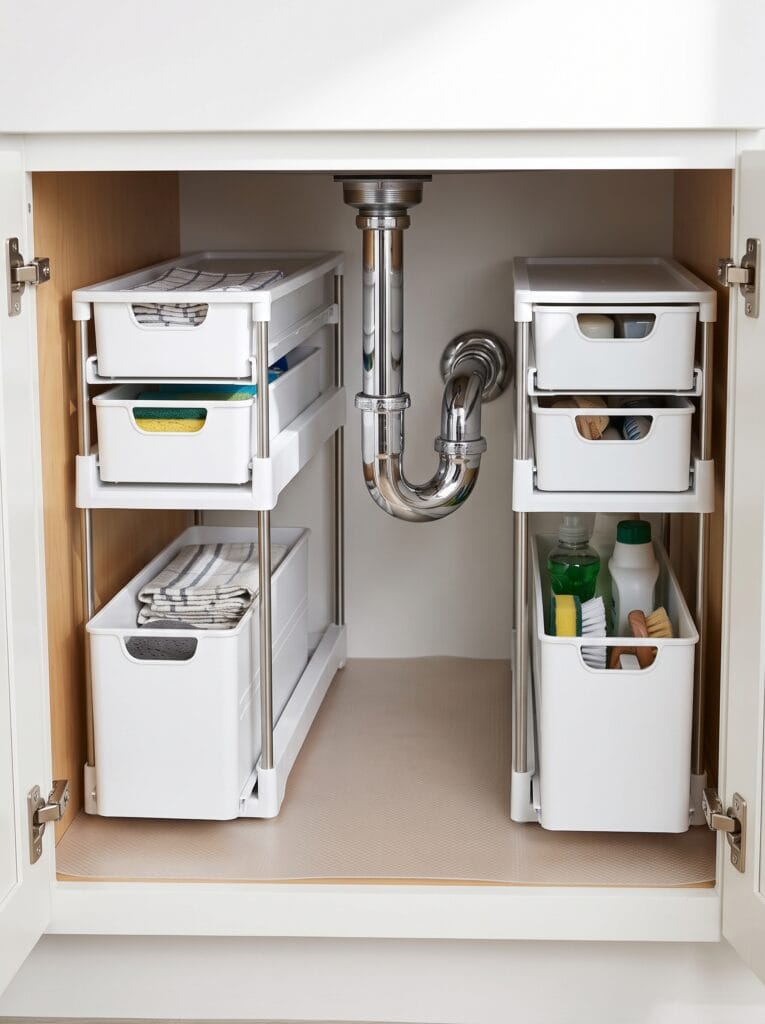 bathroom organization