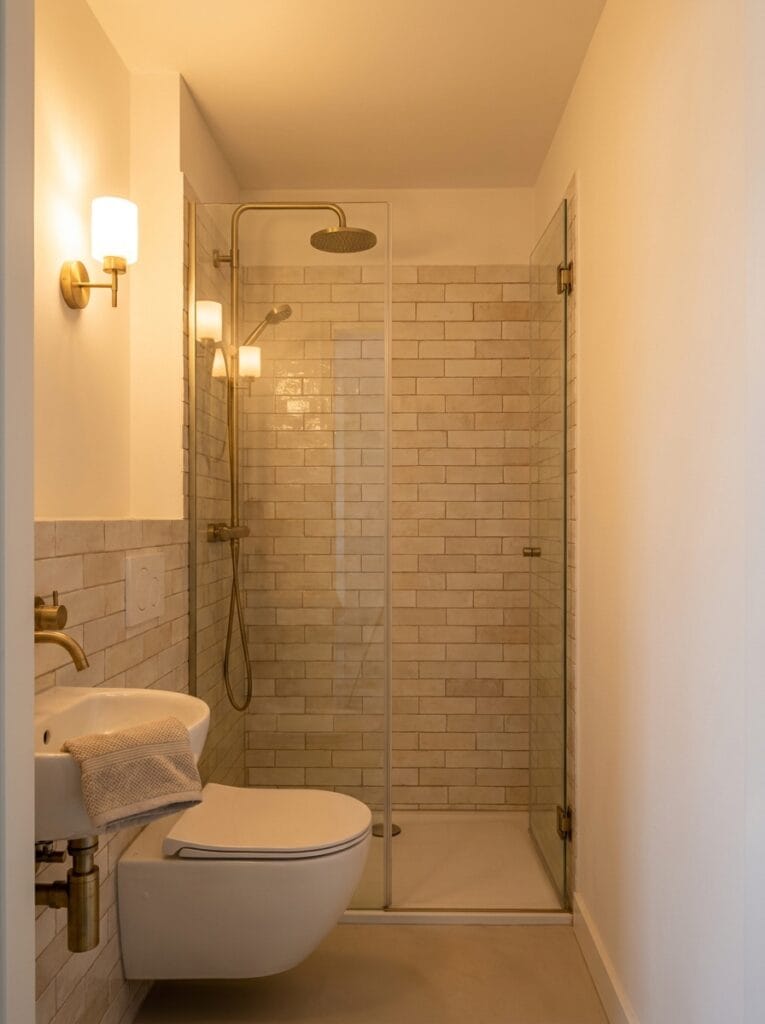 small bathroom layout