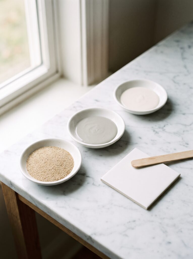 sanded grout