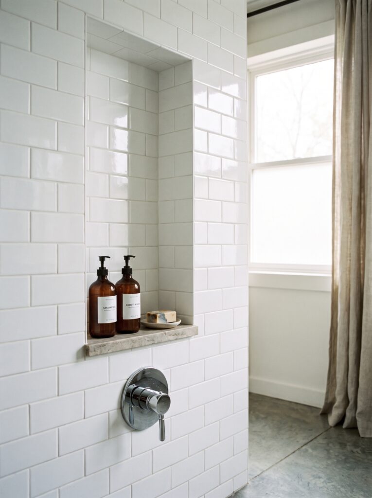 shower niche ideas