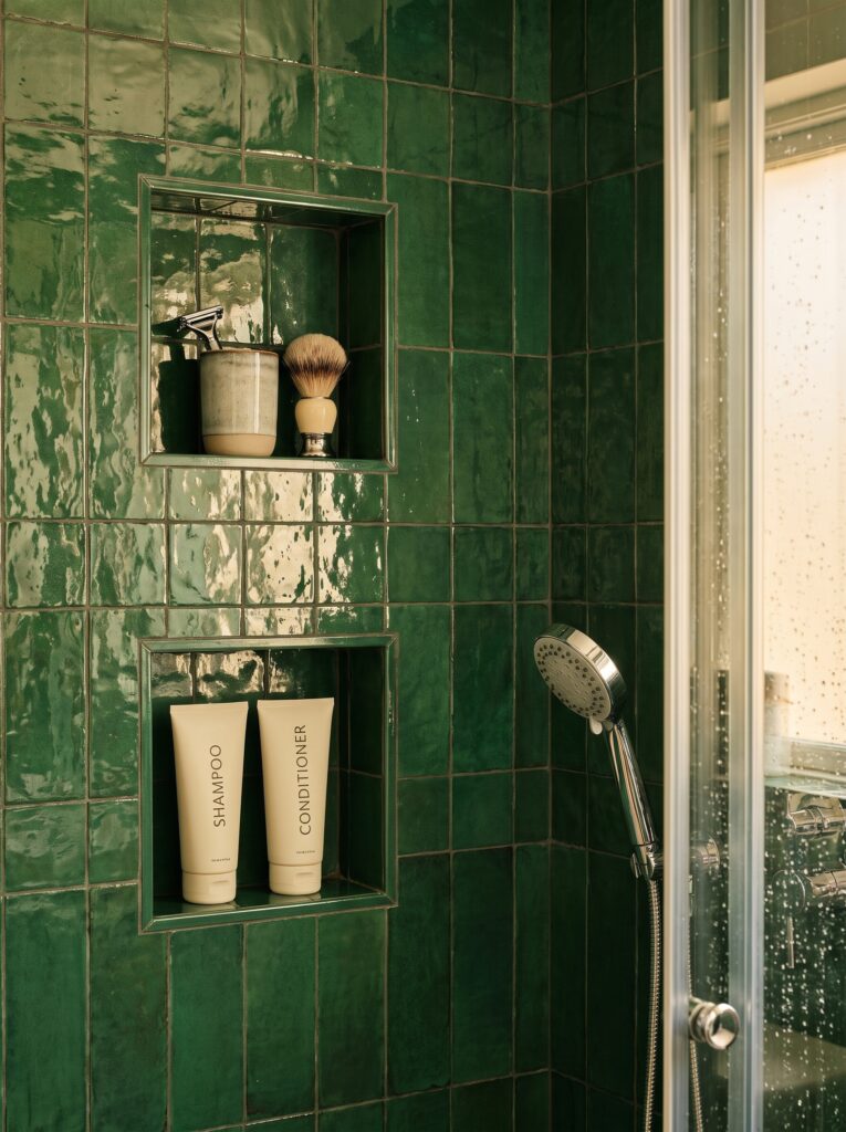 bathroom wall niche