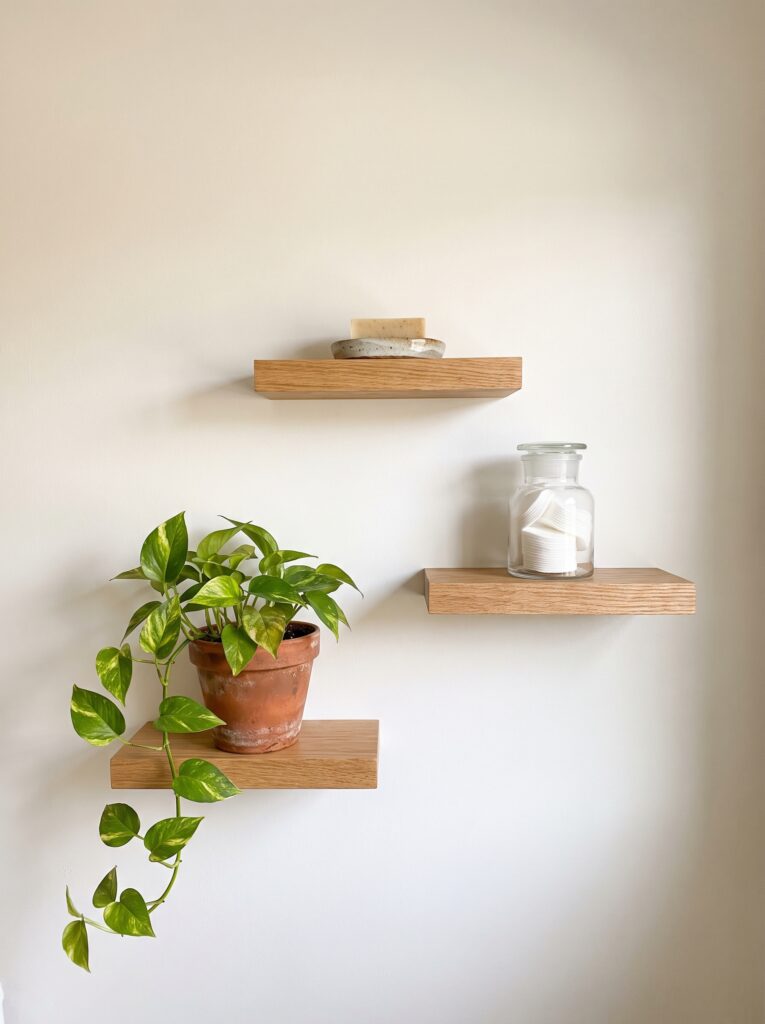 floating shelves
