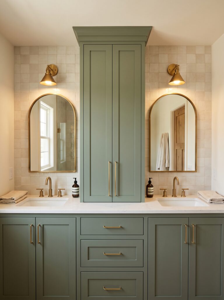 vanity storage tower