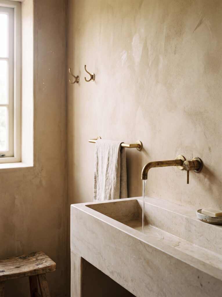 quiet luxury bathroom