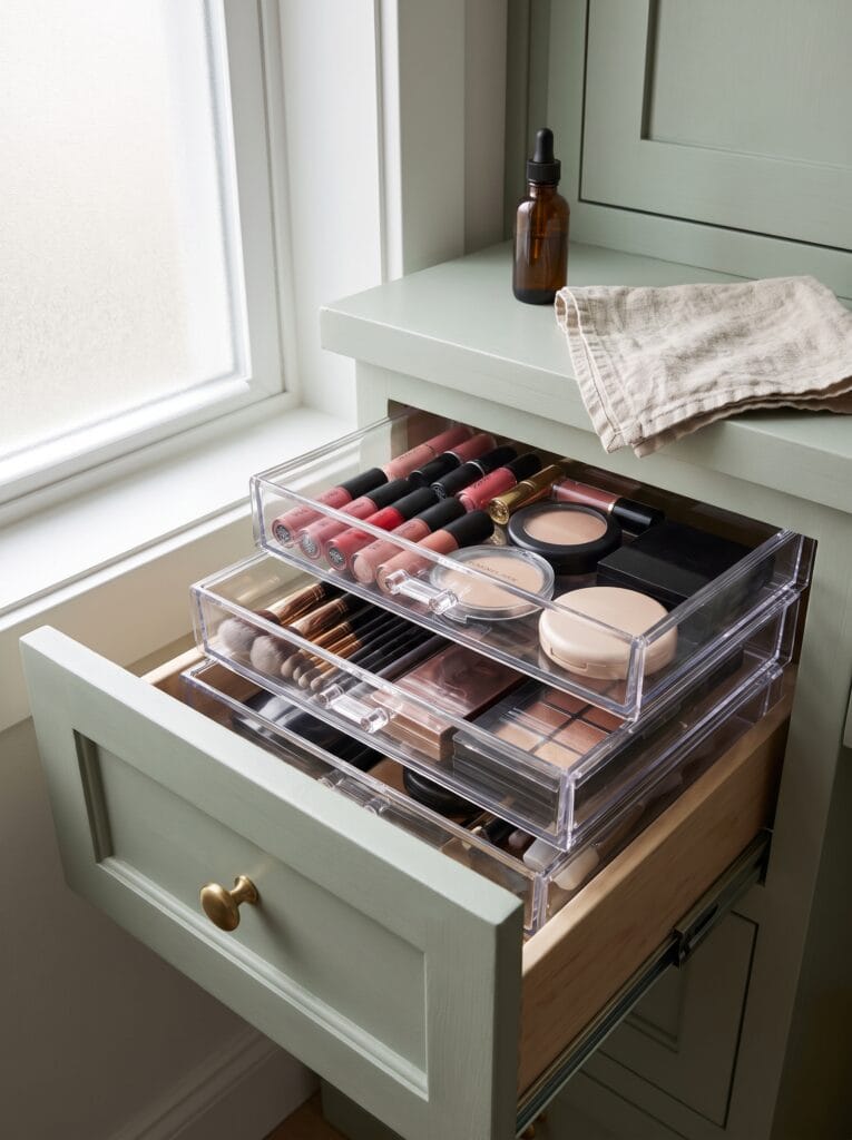 makeup drawer organizer