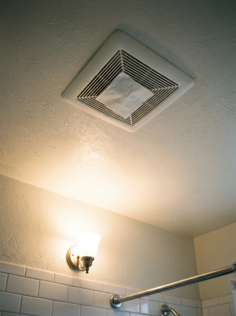 bathroom no window ventilation