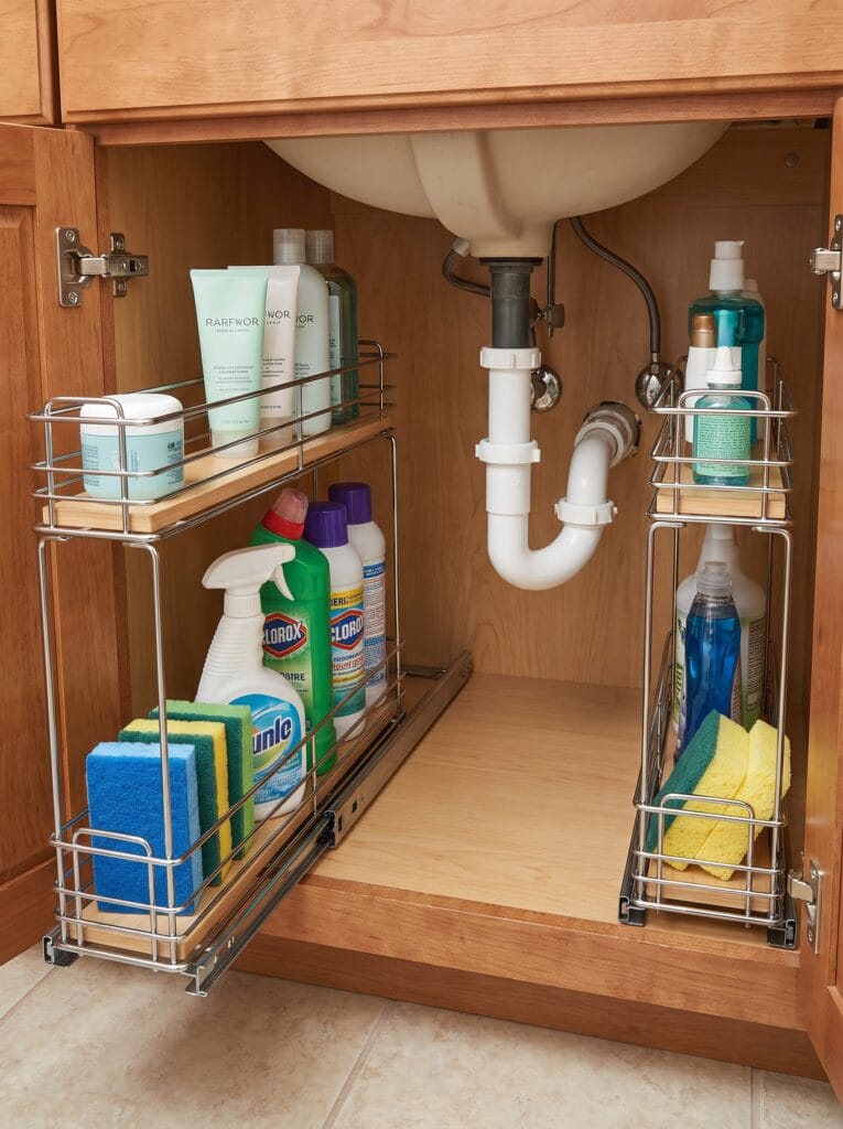 under sink organizer